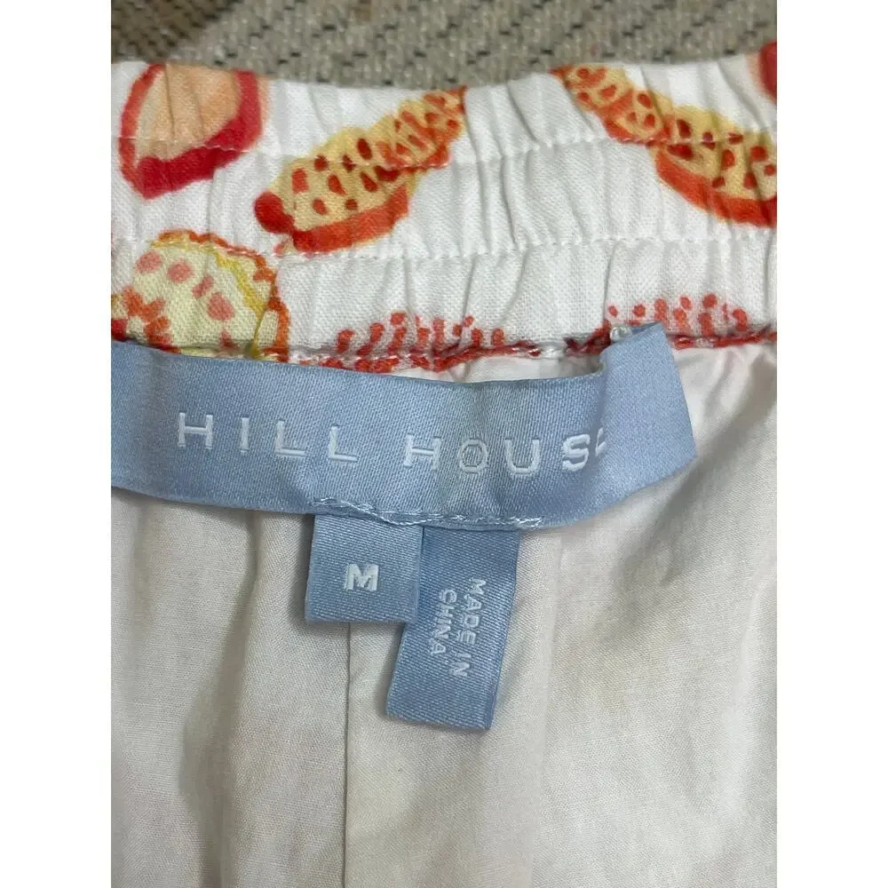 Hill House Men’s Leo Shorts, Orange Shell Mosaic, size large, MSRP $128